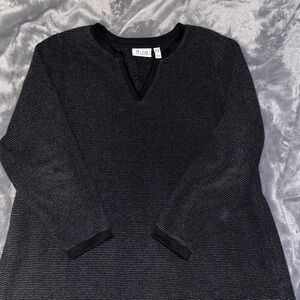 Essentials Women's Black V-Neck Sweater